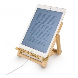 Supporto per libri o tablet Sdraio strisce Blu